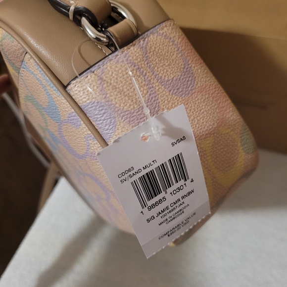 Coach Pastel Multi-Color Crossbody Bag - Picture 7 of 16